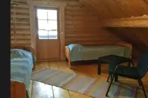 Aholan Mökit: Loghi - sauna.